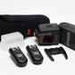 Yongnuo YN-568EX Speedlite Flash for Nikon Cameras +Wireless triggers, case, stand