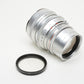 Hasselblad Zeiss Sonnar 150mm f4 Silver lens, cap, +UV, Great glass!