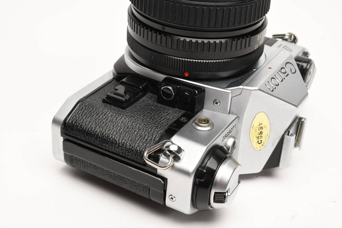 Canon AE-1 Program 35mm SLR Camera w/Tokina 28-70mm Zoom, New Seals