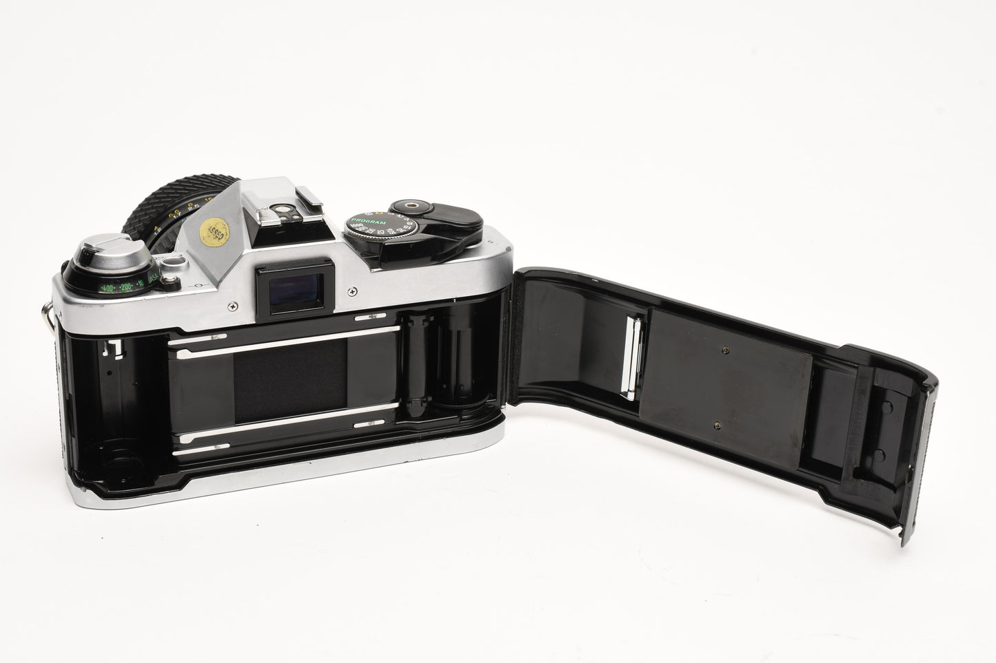 Canon AE-1 Program 35mm SLR Camera w/Tokina 28-70mm Zoom, New Seals