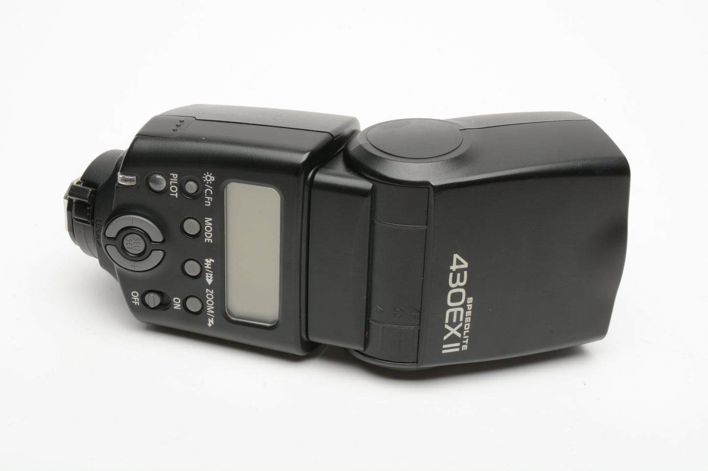 Canon 430EX II Speedlite flash + stand and case, Tested, Good!