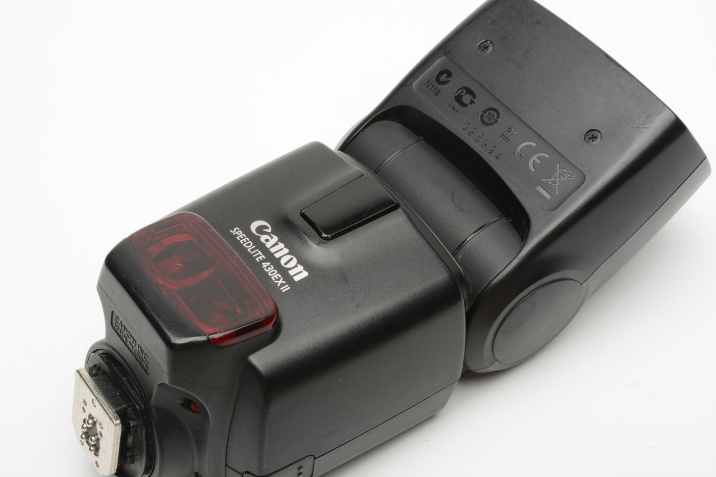 Canon 430EX II Speedlite flash + stand and case, Tested, Good!