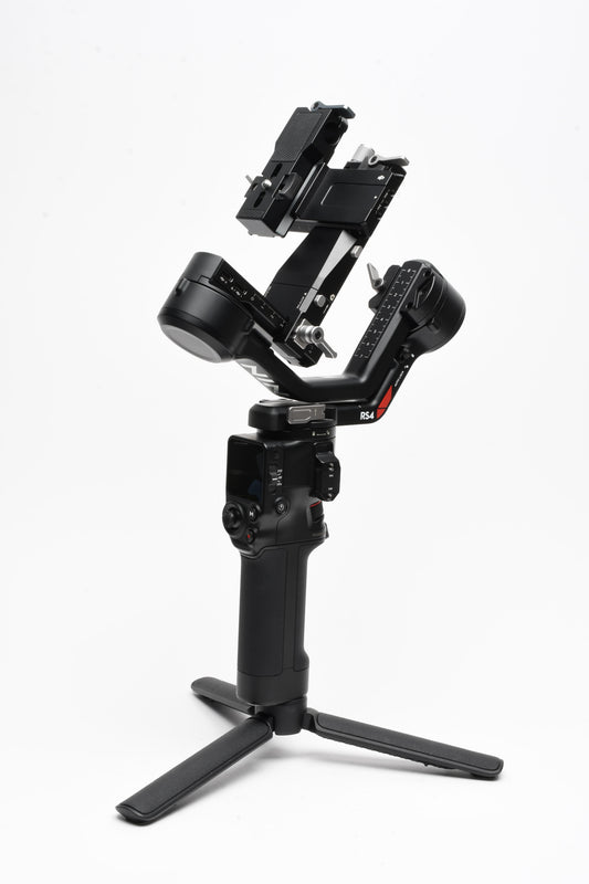 DJI RS 4 Gimbal Stabilizer, Case, Complete, Tested, w/Focus pro
