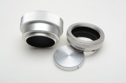 Novoflex EXLEI adapter for Leica 39mm Lenses to Exakta & Topcon Bodies + 42mm adapter