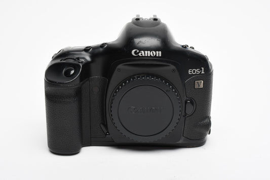 Canon EOS-1V 35mm SLR Body, Grid screen, tested, great!