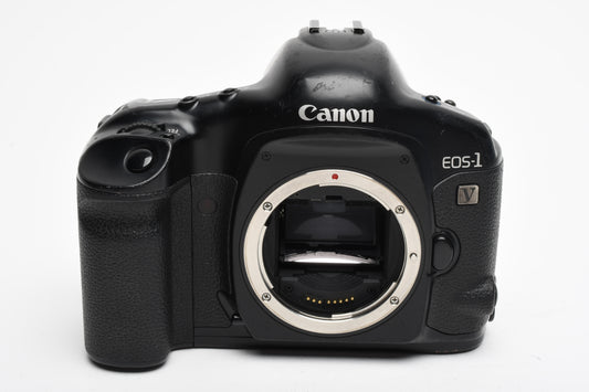 Canon EOS-1V 35mm SLR Body, Grid screen, tested, great!