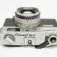 Canonet QL17 GIII Rangefinder Camera with 40mm 1.7 Lens, New seals, tested, Clean!