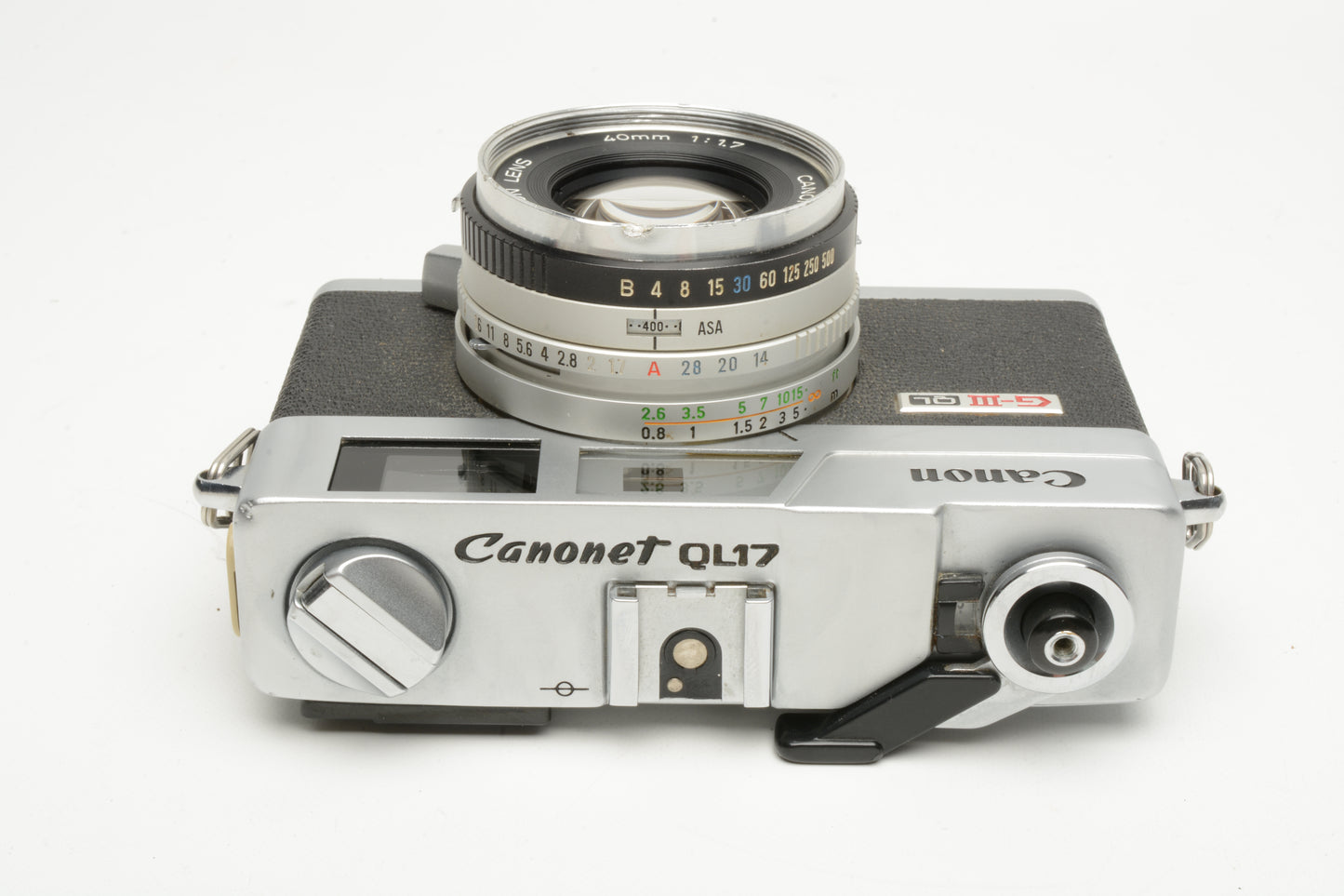 Canonet QL17 GIII Rangefinder Camera with 40mm 1.7 Lens, New seals, tested, Clean!
