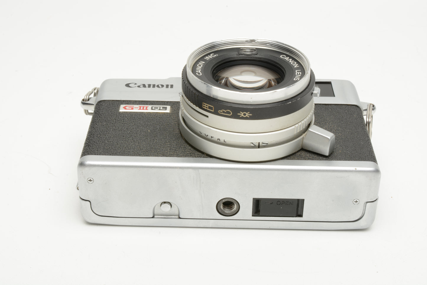 Canonet QL17 GIII Rangefinder Camera with 40mm 1.7 Lens, New seals, tested, Clean!