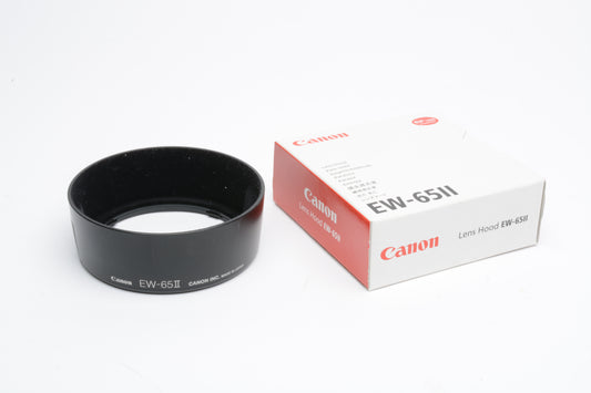 Canon Genuine EW-65II plastic lens hood in box