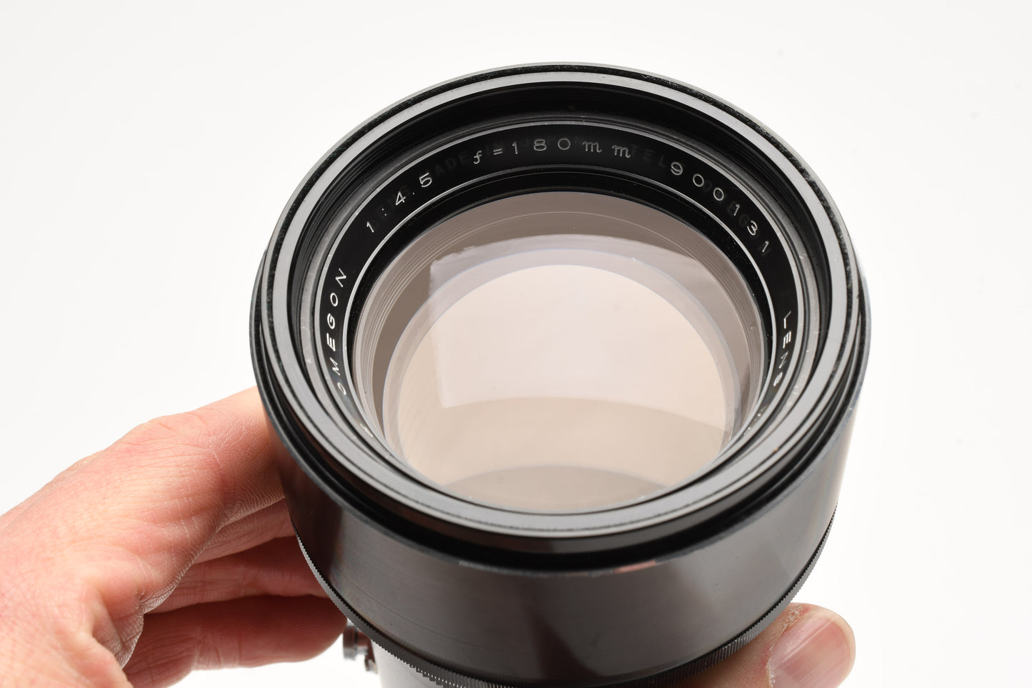 Koni Omega Tele Omegon 180mm f4.5 lens, Case, Sky filter, Great!