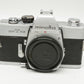 Minolta SRT-101 Chrome 35mm SLR Body Only, cap+manuals+new seals, Tested