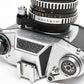 Exakta 500 SLR w/Carl Zeiss Jena Tessar 50mm f2.8 + Case, Spool, Shoe