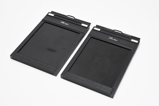 2X 4x5 Lisco Regal Film holder sheet film holders, Clean! Nice quality