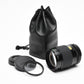 Fuji X-Fujinar T 135mm f2.8 DM Portrait lens X-Mount +UV, Pouch