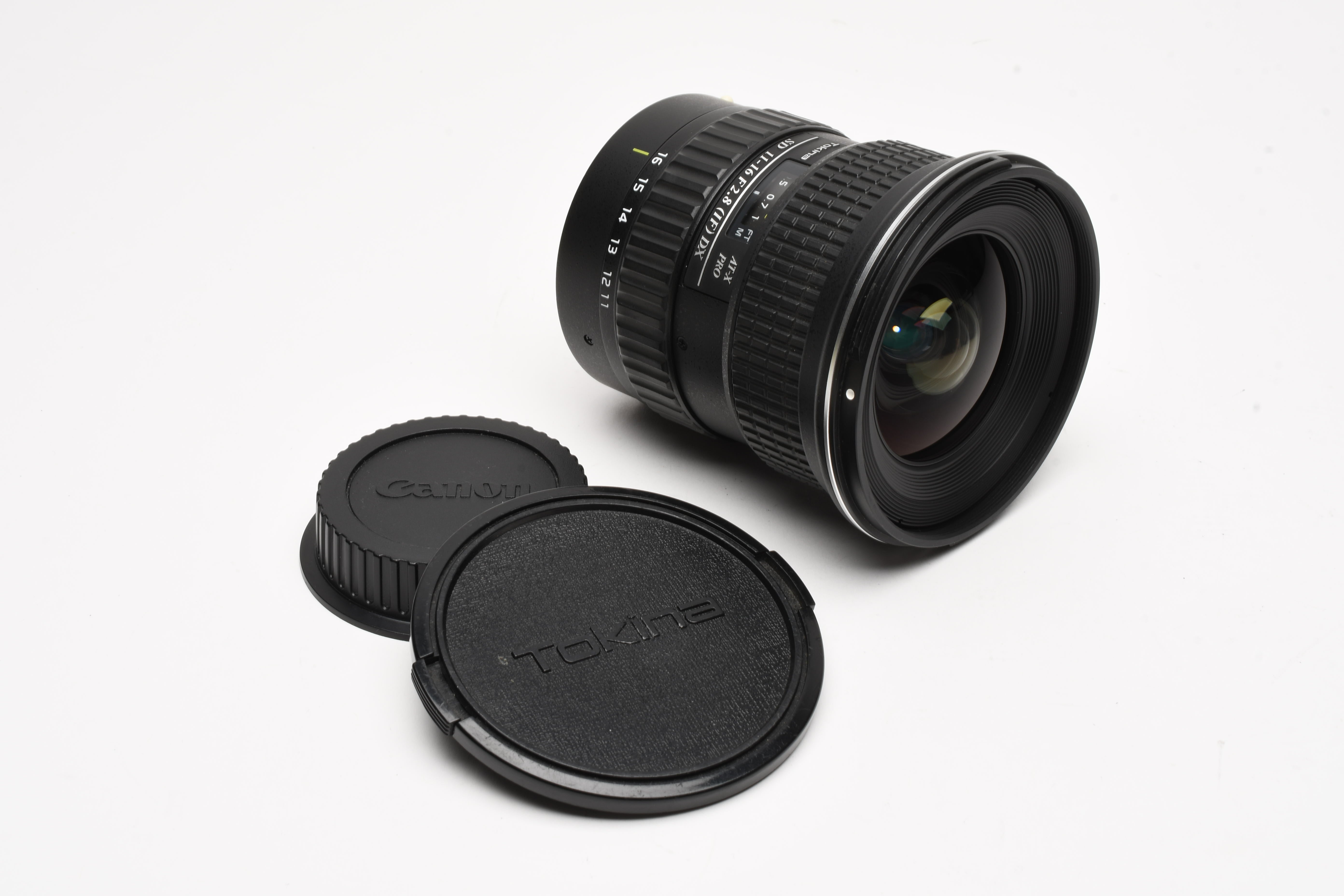 Tokina SD 11-16mm f2.8 IF DX II AT-X Pro lens for Canon EF, Mint
