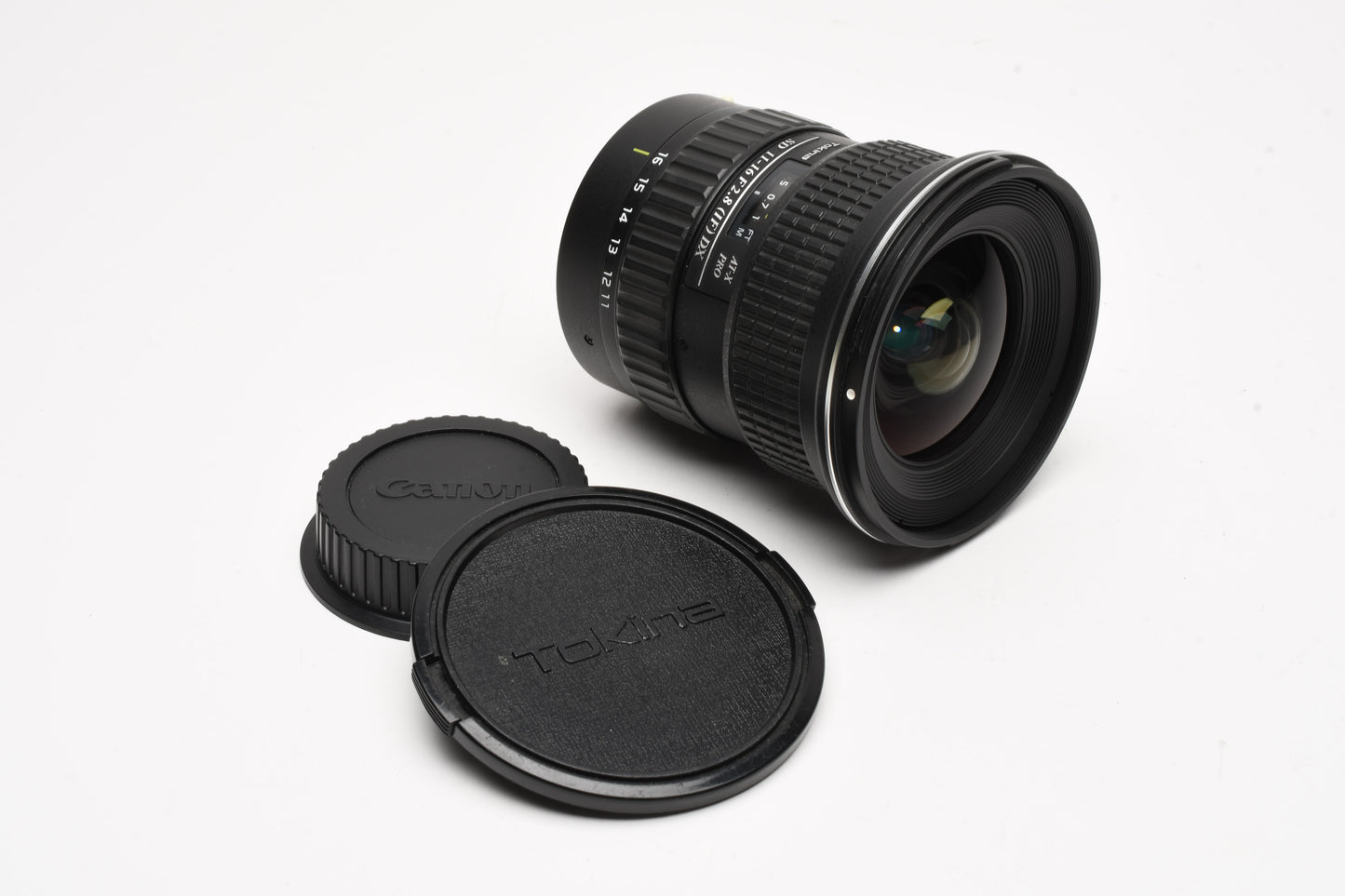 Tokina SD 11-16mm f2.8 IF DX II AT-X Pro lens for Canon EF, Mint-