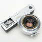 Leica 35mm f2 Summicron M Lens (Ver 1) Chrome 11108 w/Goggles, Very clean!