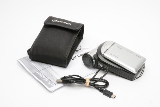 Aiptek Action HD 1080P GVS video camera, case+strap, tested