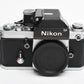 Nikon F2 35mm SLR body w/DP-1 finder, very clean & accurate, timeless (silver)