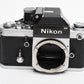Nikon F2 35mm SLR body w/DP-1 finder, very clean & accurate, timeless (silver)