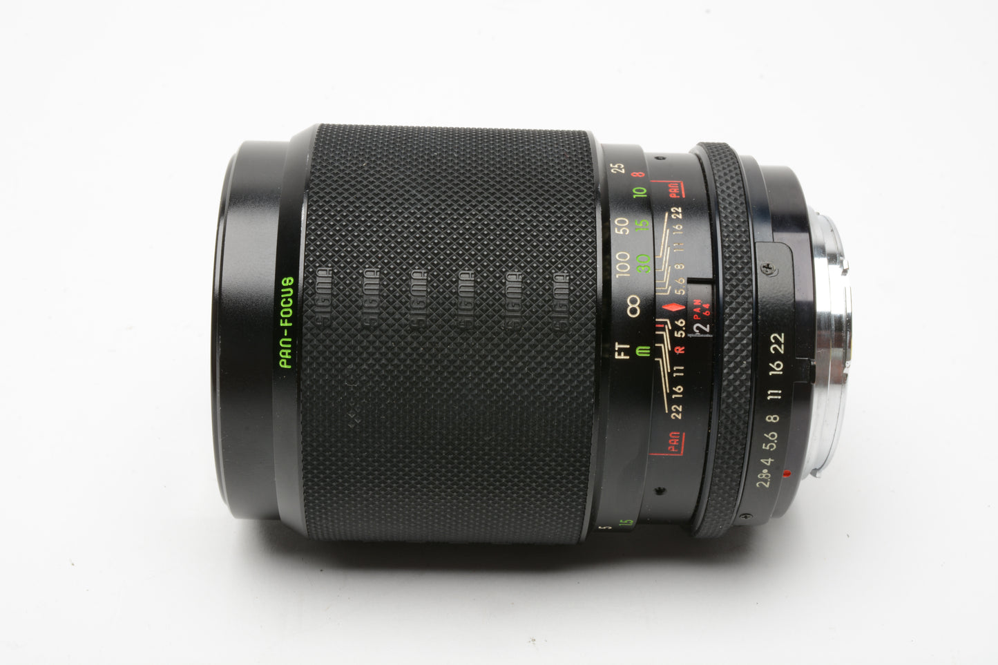 Sigma 135mm f2.8 Pantel Portrait lens for MD Mount, case+caps