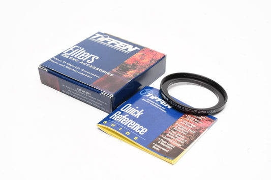 Tiffen 49-58mm Metal Step-Up Adapter Ring, NIB