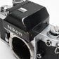 Nikon F2 35mm SLR body w/DP-1 finder, very clean & accurate, timeless (silver)