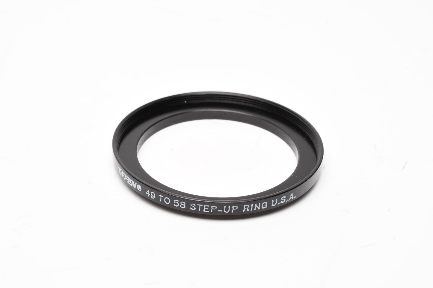 Tiffen 49-58mm Metal Step-Up Adapter Ring, NIB
