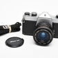 Pentax Spotmatic SP1000 35mm SLR w/35mm f2.8 lens, Great! New seals