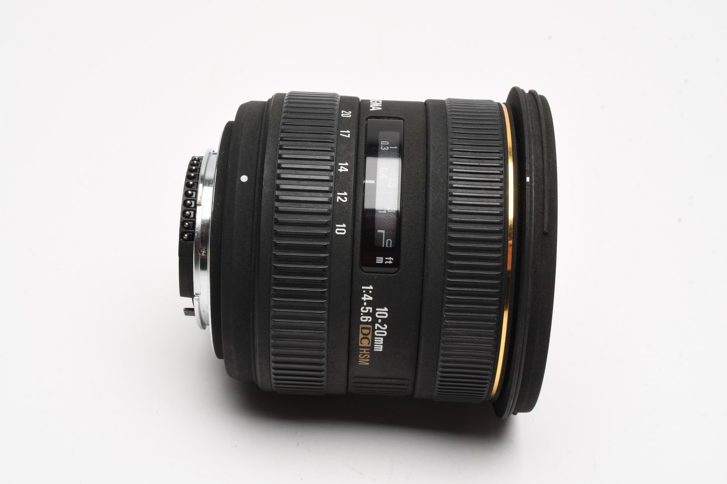 Sigma EX 10-20mm f4-5.6 DC HSM zoom Nikon AFS, caps, hood, UV, Great wide zoom