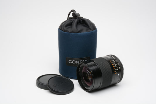 Contax 645 Zeiss Distagon T* 45mm f2.8 lens w/caps, padded case
