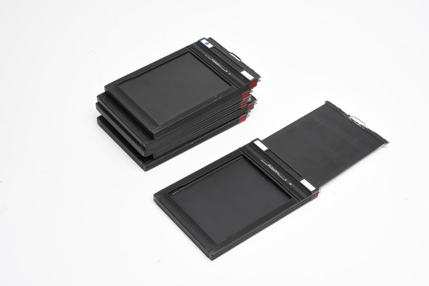6X 4x5 Graphic Riteway Film holder sheet film holders #1284, Clean