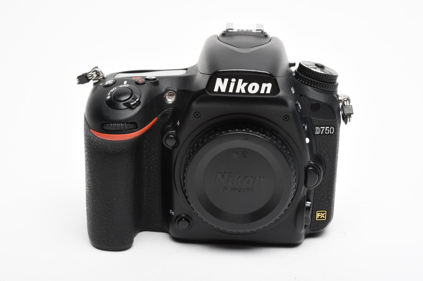 Nikon D750 DSLR Body w/2X batts, charger, strap, manuals, boxed  53K acts Clean