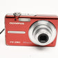 Olympus FE-280 8MP Digital Point&Shoot camera (Red), Tested *Read