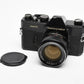 Mamiya 1000DTL Black Body w/Mamiya 55mm f1.4 lens, New Seals, Nice!
