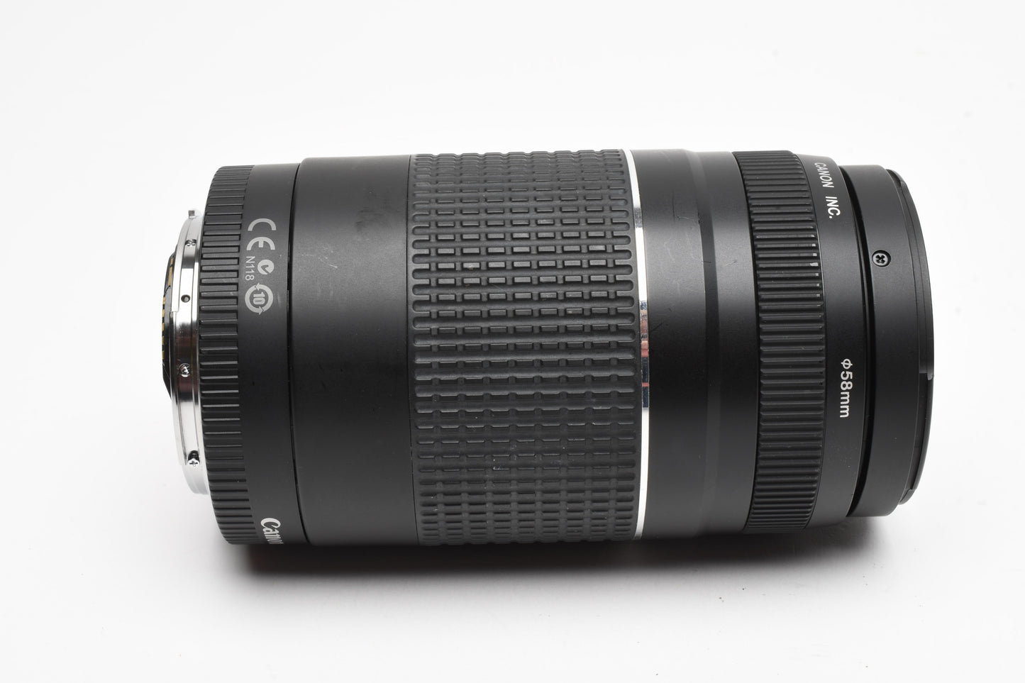 Canon EF 75-300mm f4-5.6 III Telephoto zoom lens, caps, UV, Tested