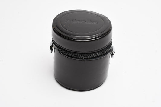 Minolta 35mm F2.8 Semi-hard Lens Case, Very clean