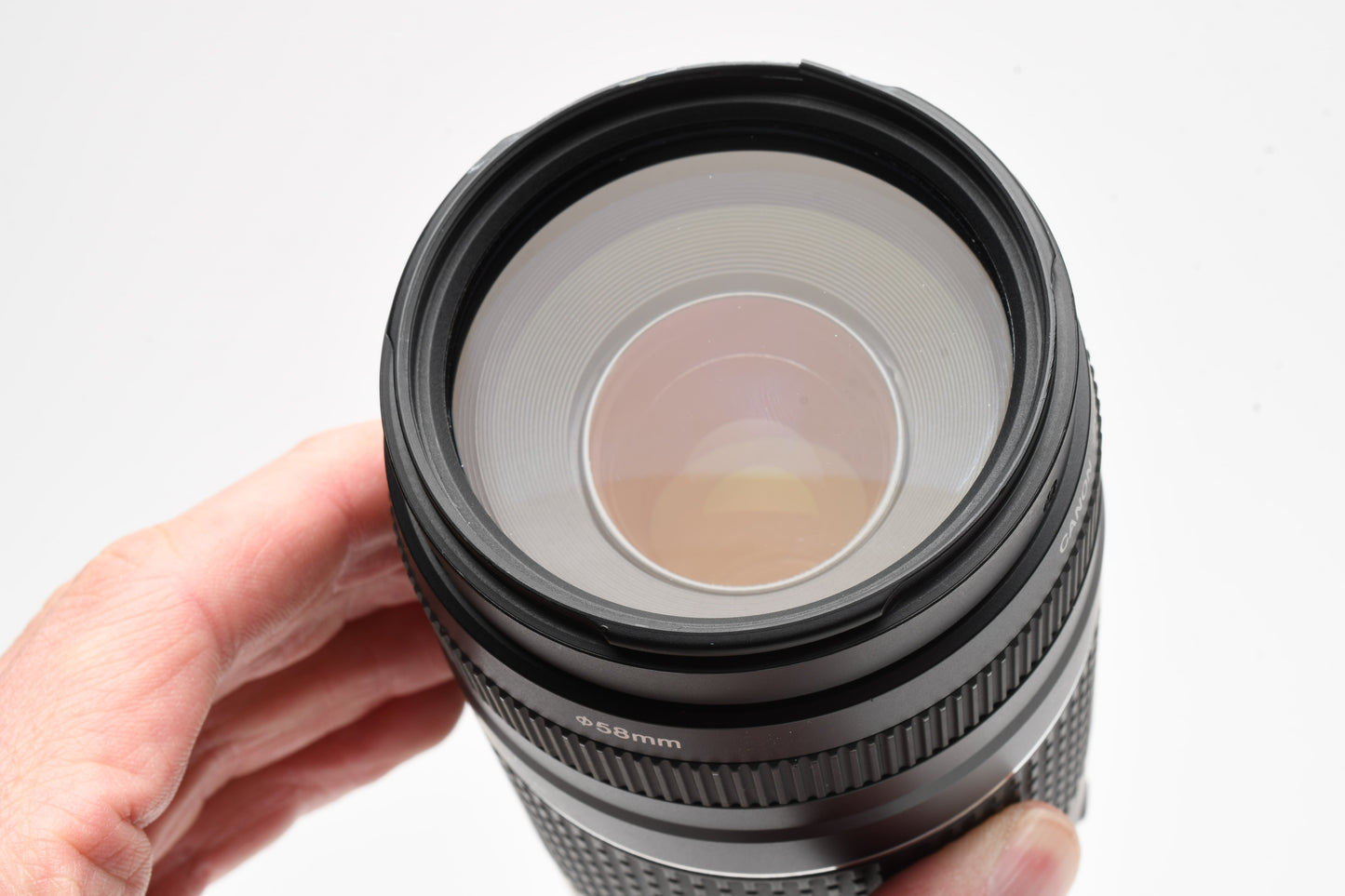 Canon EF 75-300mm f4-5.6 III Telephoto zoom lens, caps, UV, Tested