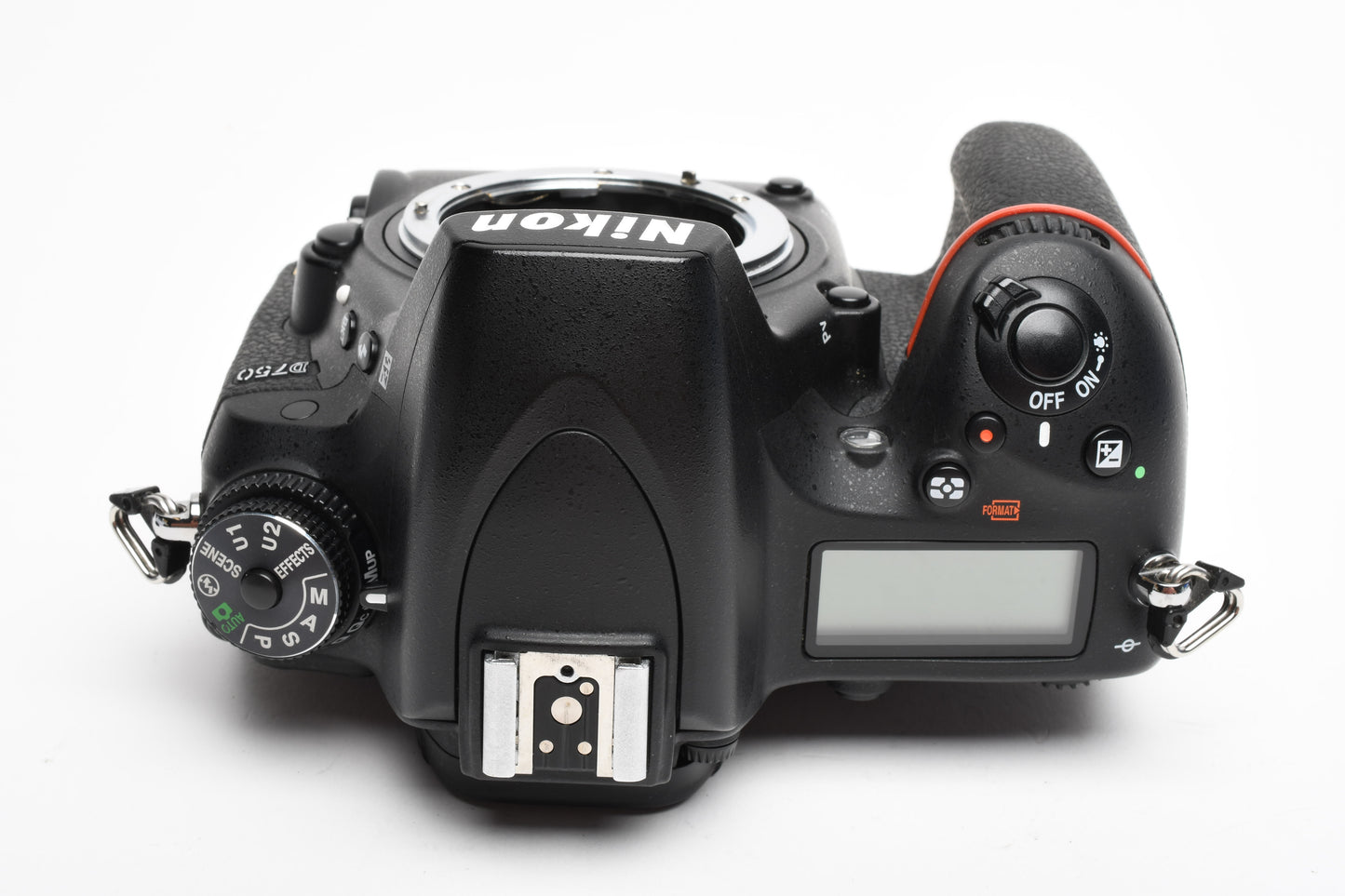 Nikon D750 DSLR Body w/2X batts, charger, strap, manuals, boxed  53K acts Clean