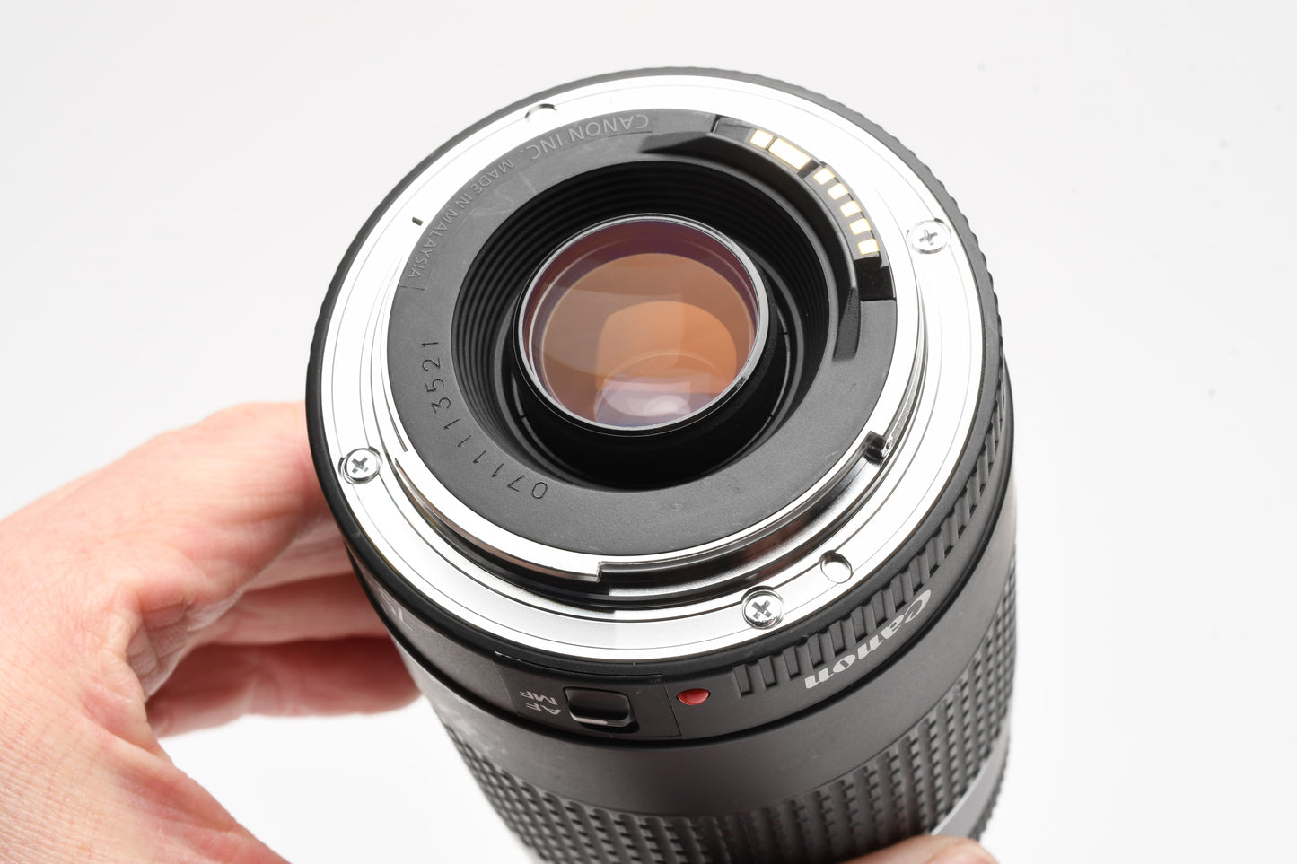 Canon EF 75-300mm f4-5.6 III Telephoto zoom lens, caps, UV, Tested