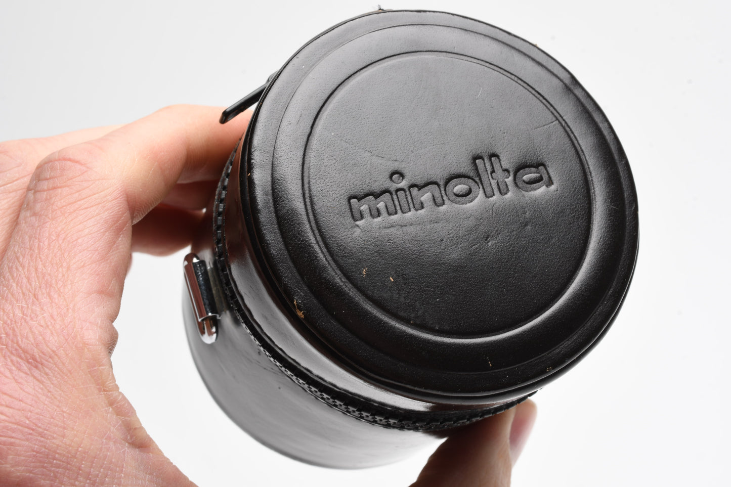 Minolta 35mm F2.8 Semi-hard Lens Case, Very clean