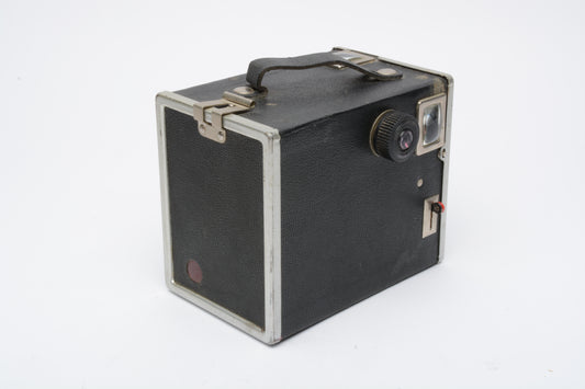 Ansco Craftsman Vintage box camera, shutter works, nice