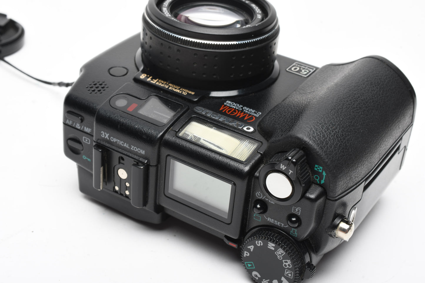 Olympus C5050 5MP Digital Point&Shoot w/f1.8 lens, CF, strap, Tested