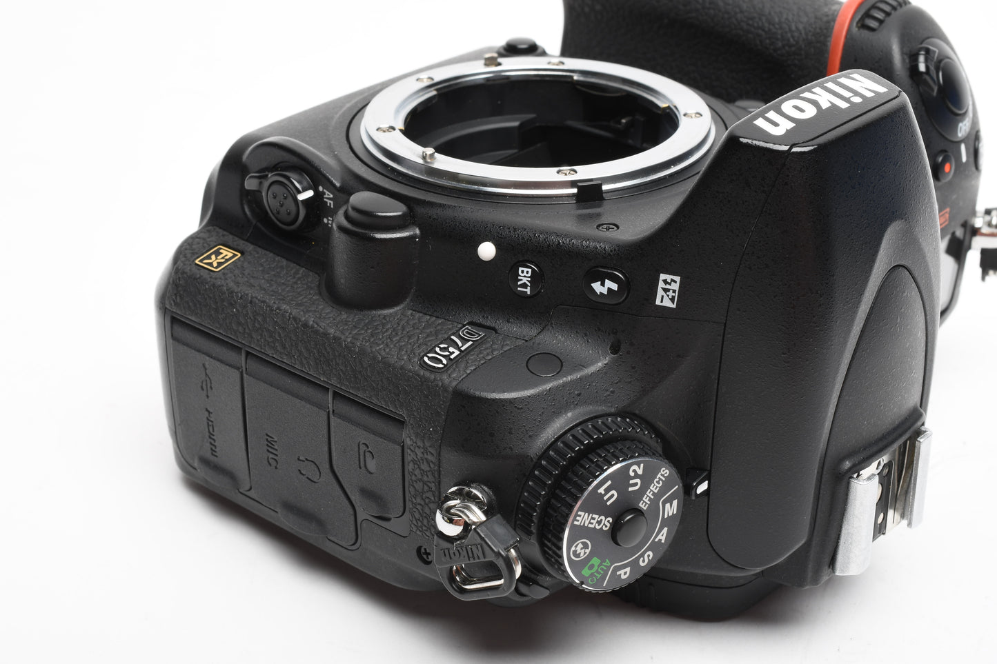 Nikon D750 DSLR Body w/2X batts, charger, strap, manuals, boxed  53K acts Clean