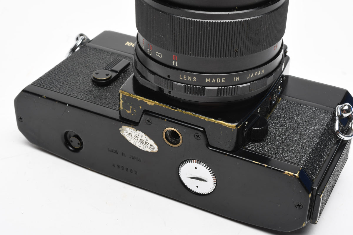 Mamiya 1000DTL Black Body w/Mamiya 55mm f1.4 lens, New Seals, Nice!