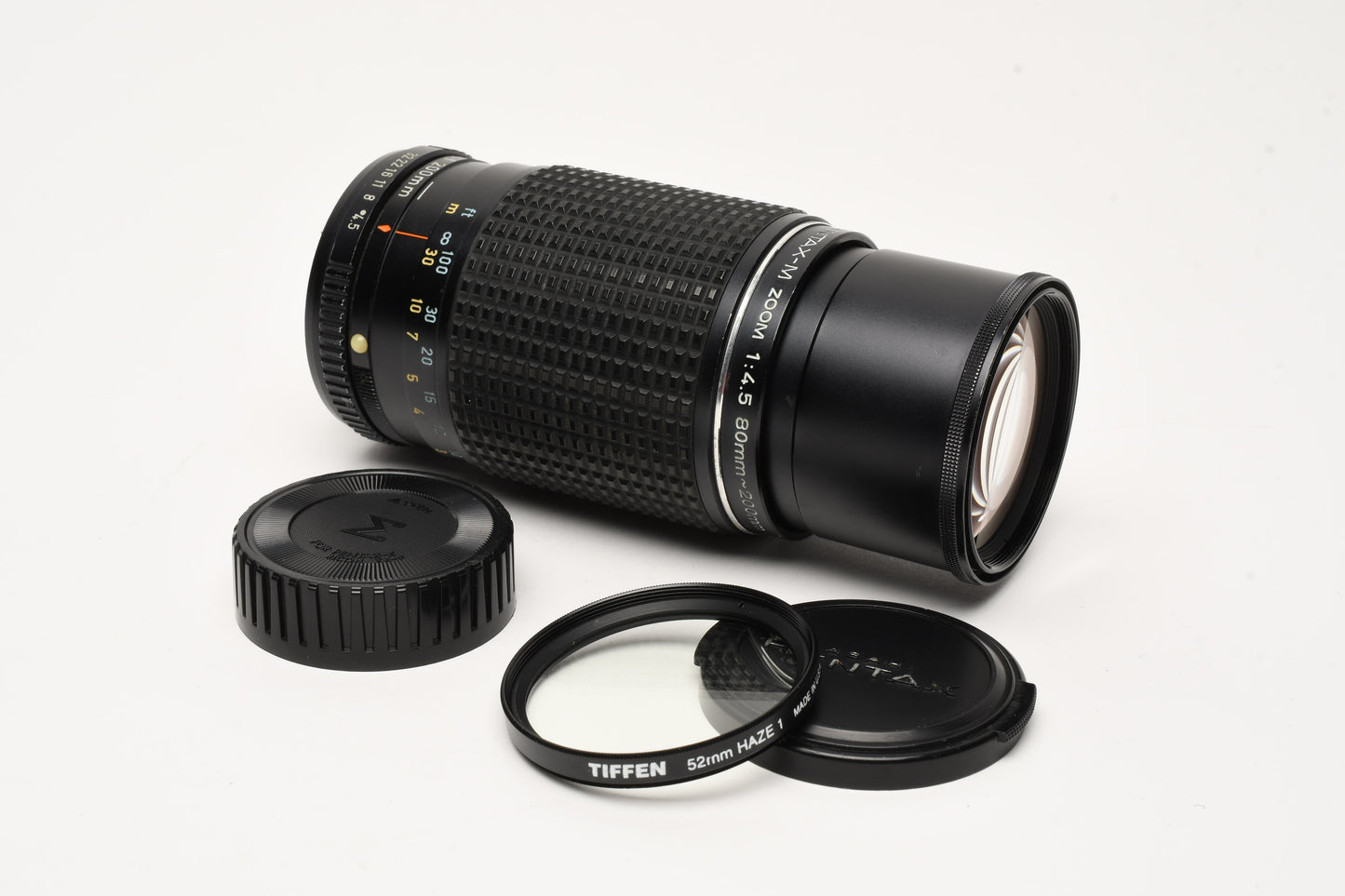 Pentax-M SMC 80-200mm f4.5 Zoom Lens PK Mount w/ Caps, UV *READ