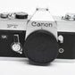 Canon FT QL 35mm SLR body, New seals, accurate, timeless (silver)