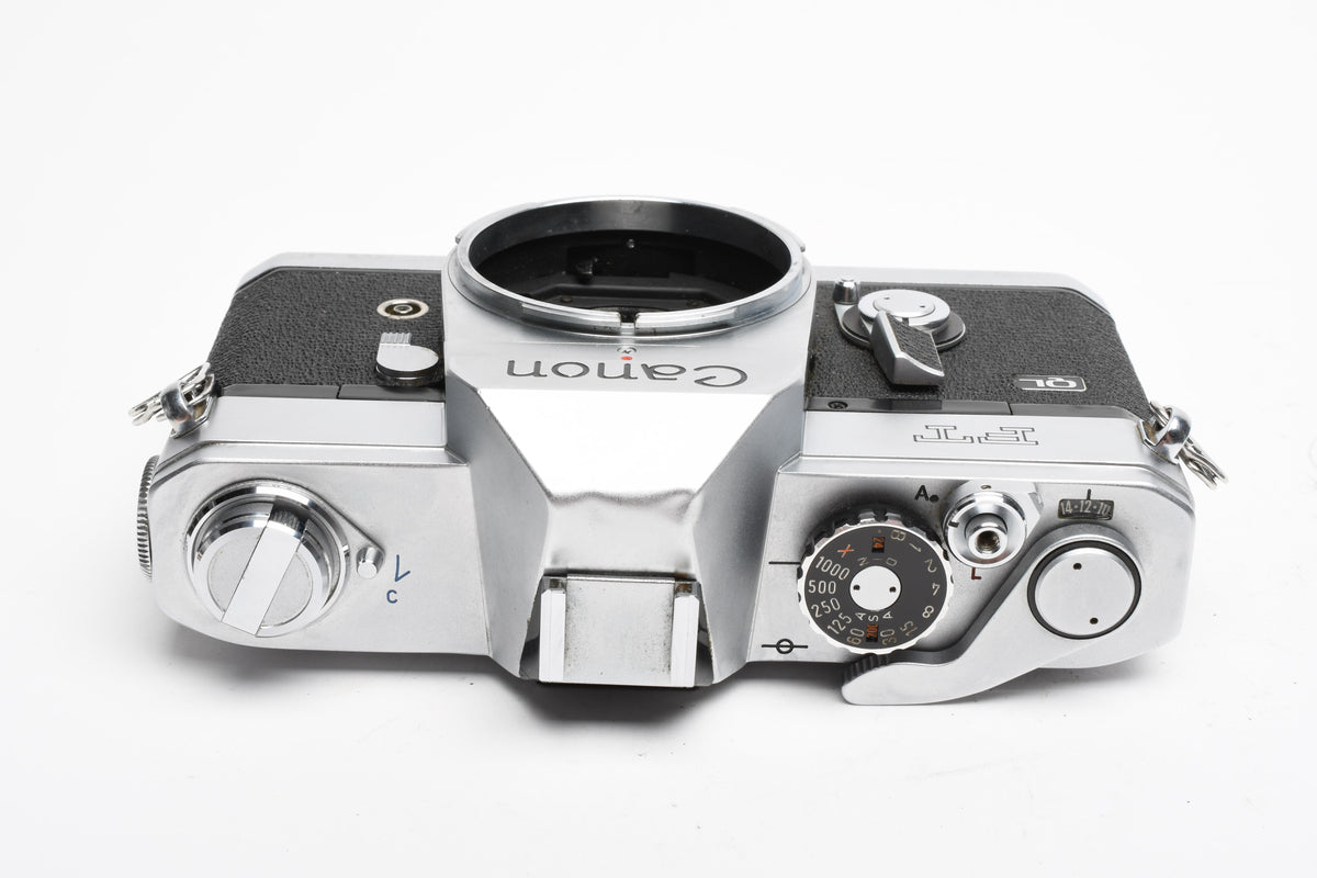 Canon FT QL 35mm SLR body, New seals, accurate, timeless (silver)