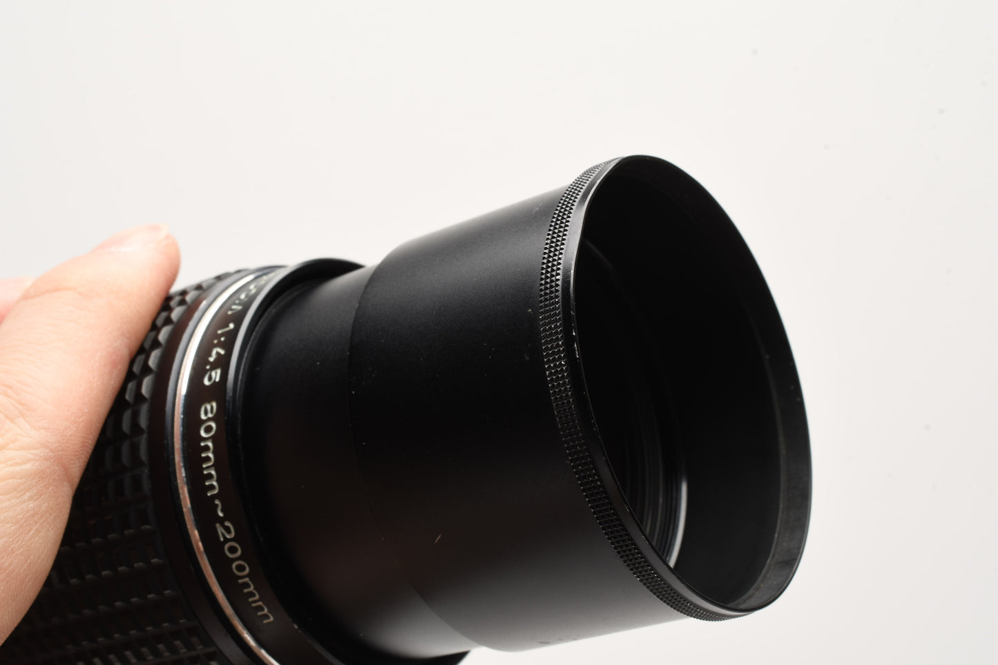 Pentax-M SMC 80-200mm f4.5 Zoom Lens PK Mount w/ Caps, UV *READ